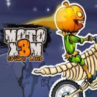 Moto X3M Spooky Land